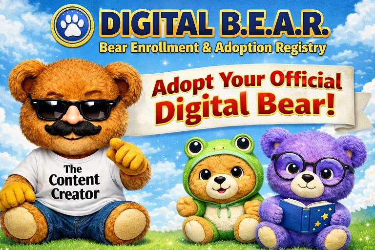 Digital B.E.A.R. Title Graphic